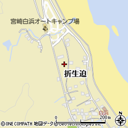 宮崎県宮崎市折生迫周辺の地図