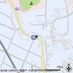 鹿児島県薩摩川内市百次町354-2周辺の地図