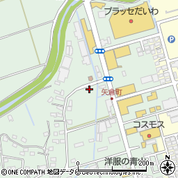 鹿児島県薩摩川内市矢倉町4381周辺の地図