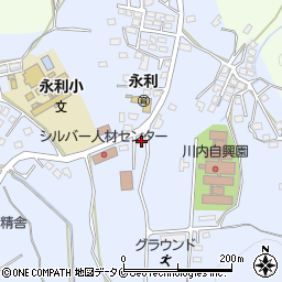 鹿児島県薩摩川内市百次町1069-25周辺の地図