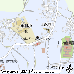 永利地区コミュニティセンター周辺の地図