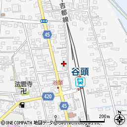 宮崎銀行谷頭支店 ＡＴＭ周辺の地図