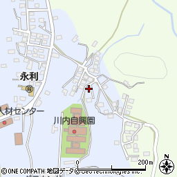 鹿児島県薩摩川内市百次町1111周辺の地図