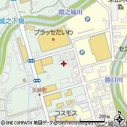 鹿児島県薩摩川内市矢倉町4202周辺の地図