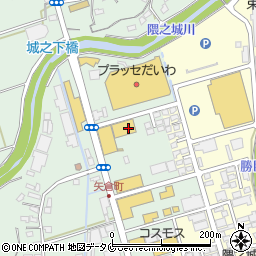 トヨタモビリティパーツ川内営業所周辺の地図