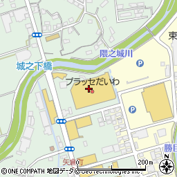 南日本銀行プラッセだいわ川内店共同 ＡＴＭ周辺の地図