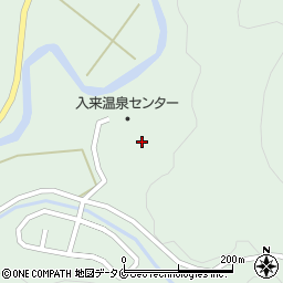 鹿児島県薩摩川内市入来町浦之名13054-2周辺の地図