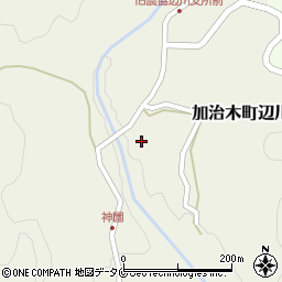 鹿児島県姶良市加治木町辺川661-5周辺の地図