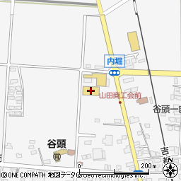 ミートショップながやま山田店周辺の地図