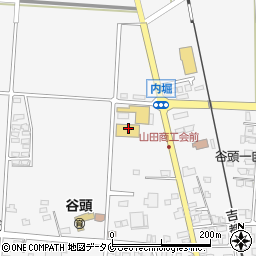 ミートショップながやま山田店周辺の地図