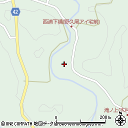 鹿児島県姶良市蒲生町西浦2364周辺の地図