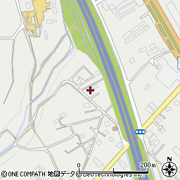 鹿児島県霧島市溝辺町麓640周辺の地図