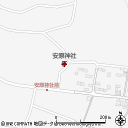 安原神社周辺の地図