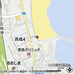 宮崎県宮崎市青島周辺の地図