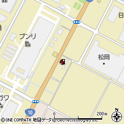 ＥＮＥＯＳ都城インターＳＳ周辺の地図