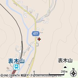 鹿児島県霧島市隼人町嘉例川392周辺の地図