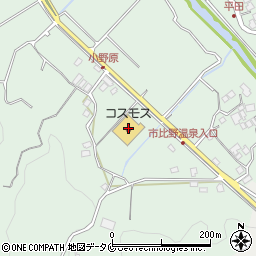 ドラッグストアコスモス樋脇店周辺の地図