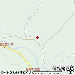 鹿児島県姶良市蒲生町西浦2128周辺の地図