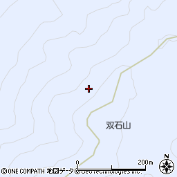 双石山周辺の地図