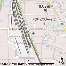 ガーデンハイツ宮崎周辺の地図