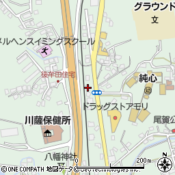 フジウォーク川内店周辺の地図