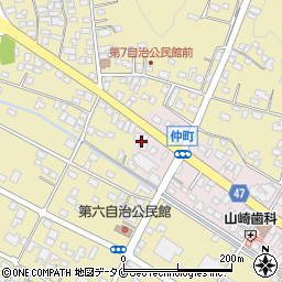 浜崎自動車整備工場周辺の地図