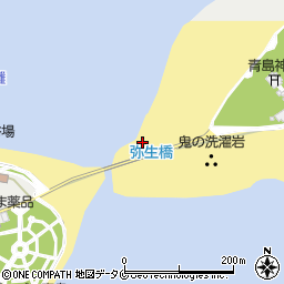 弥生橋周辺の地図