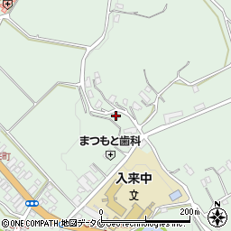 鹿児島県薩摩川内市入来町浦之名7665周辺の地図