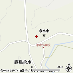 霧島市立永水小学校周辺の地図