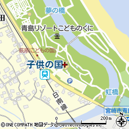 青島パークゴルフ周辺の地図