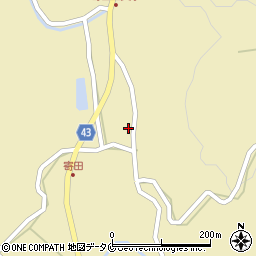 寄田簡易郵便局周辺の地図