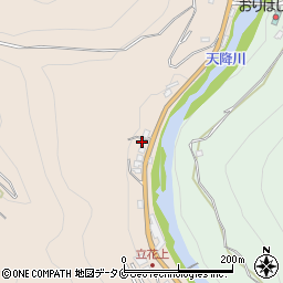 鹿児島県霧島市隼人町嘉例川4400周辺の地図