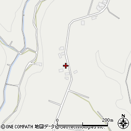 鹿児島県霧島市溝辺町麓4237周辺の地図