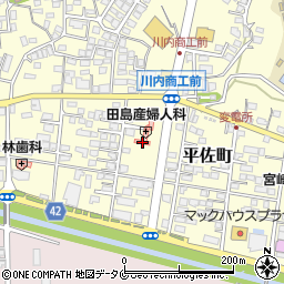 田島産婦人科周辺の地図