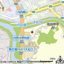 ドコモショップ川内店周辺の地図