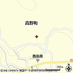 〒885-0221 宮崎県都城市高野町の地図