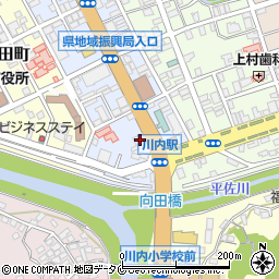 明治安田生命　川内営業所周辺の地図