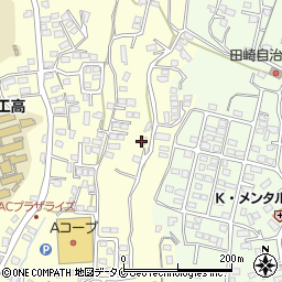 宮田自動車平佐整備工場周辺の地図