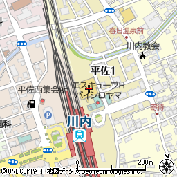 薩摩川内市川内駅コンベンションセンター（ＳＳプラザせんだい）周辺の地図