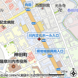 カラオケ CLUB DAM 薩摩川内店周辺の地図