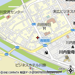 株式会社金海堂　川内カスタマーセンター周辺の地図