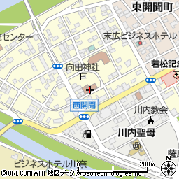 薩摩川内市勤労青少年ホーム周辺の地図