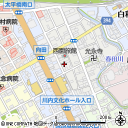 原田整骨院周辺の地図