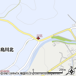 鹿児島県霧島市霧島川北206周辺の地図