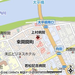 上村病院（恵愛会）周辺の地図