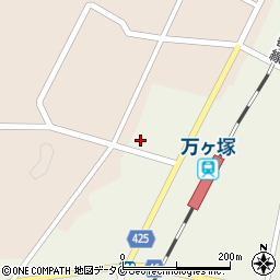 万ヶ塚児童公園トイレ周辺の地図