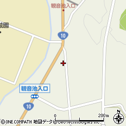 宮崎県都城市高城町石山136-1周辺の地図