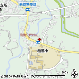 樋脇郵便局周辺の地図