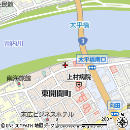 寿司清周辺の地図