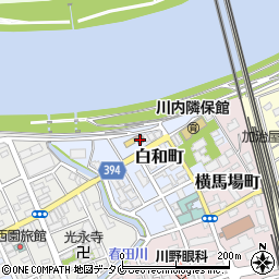 川内向田郵便局 ＡＴＭ周辺の地図